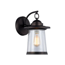 Load image into Gallery viewer, RADIANCE goods 1 Light Rubbed Bronze Outdoor Wall Sconce 13&quot; Tall
