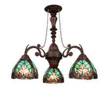 Load image into Gallery viewer, RADIANCE goods Victorian-Style 3-Light Antique Dark Bronze Finish Mini Chandelier 24&quot; Wide
