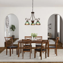 Load image into Gallery viewer, RADIANCE goods Victorian-Style 3-Light Antique Dark Bronze Finish Mini Chandelier 25&quot; Wide
