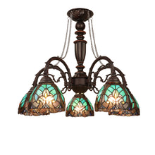 Load image into Gallery viewer, RADIANCE goods Victorian-Style 5-Light Antique Dark Bronze Finish Large Chandelier 27&quot; Wide
