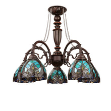 Load image into Gallery viewer, RADIANCE goods Victorian-Style 5-Light Antique Dark Bronze Finish Large Chandelier 27&quot; Wide
