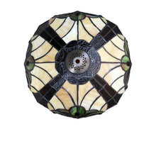 Load image into Gallery viewer, RADIANCE goods Tiffany-Style Antique Dark Bronze 1-Light Victorian Table Lamp 12&quot; Shade
