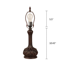 Load image into Gallery viewer, RADIANCE goods Tiffany-Style Antique Dark Bronze 1-Light Victorian Table Lamp 12&quot; Shade
