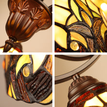 Load image into Gallery viewer, RADIANCE goods Victorian-Style 3-Light Antique Dark Bronze Finish Mini Chandelier 25&quot; Wide
