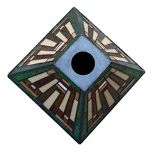 Load image into Gallery viewer, RADIANCE goods Tiffany-Style 1-Light Mission Ceiling Pendant 8&quot; Shade
