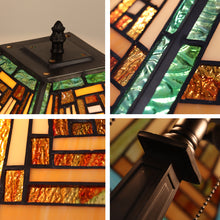 Load image into Gallery viewer, RADIANCE goods Tiffany-Style 2-Light Mission Table Lamp 16&quot; Shade
