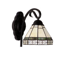 Load image into Gallery viewer, RADIANCE goods Mission-Style 1- Light Blackish Bronze Finish Wall Sconce 7&quot; Shade
