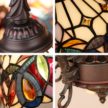 Load image into Gallery viewer, RADIANCE goods Victorian-Style 5-Light Dark Bronze Finish Large Chandelier 27&quot; Wide
