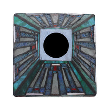 Load image into Gallery viewer, RADIANCE goods Tiffany-Style 1-Light Mission Wall Sconce 6&quot; Shade
