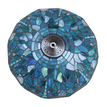 Load image into Gallery viewer, RADIANCE goods Dragonfly Tiffany-Style 2-Light Ceiling Pendant 16&quot; Shade
