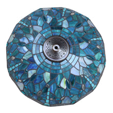 Load image into Gallery viewer, RADIANCE goods Dragonfly Tiffany-Style 2-Light Table Lamp 16&quot; Shade
