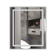 Load image into Gallery viewer, RADIANCE goods Embedded LED Mirror 4000K Warm White 24&quot;
