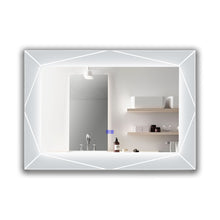 Load image into Gallery viewer, RADIANCE goods Back Lit Rectangular TouchScreen LED Mirror 3 Color Temperatures 3000K-6000K 39&quot; Wide
