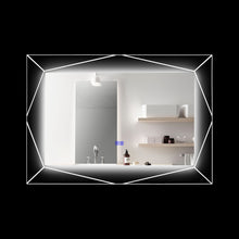 Load image into Gallery viewer, RADIANCE goods Back Lit Rectangular TouchScreen LED Mirror 3 Color Temperatures 3000K-6000K 39&quot; Wide
