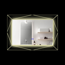 Load image into Gallery viewer, RADIANCE goods Back Lit Rectangular TouchScreen LED Mirror 3 Color Temperatures 3000K-6000K 39&quot; Wide
