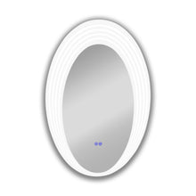 Load image into Gallery viewer, RADIANCE goods Back Lit Oval TouchScreen LED Mirror 3 Color Temperatures 3000K-6000K 36&quot; Height
