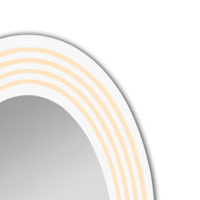 Load image into Gallery viewer, RADIANCE goods Back Lit Oval TouchScreen LED Mirror 3 Color Temperatures 3000K-6000K 36&quot; Height
