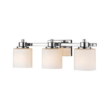 Load image into Gallery viewer, RADIANCE goods 3 Light Chrome Finish Bath Vanity Fixture 24&quot; Wide
