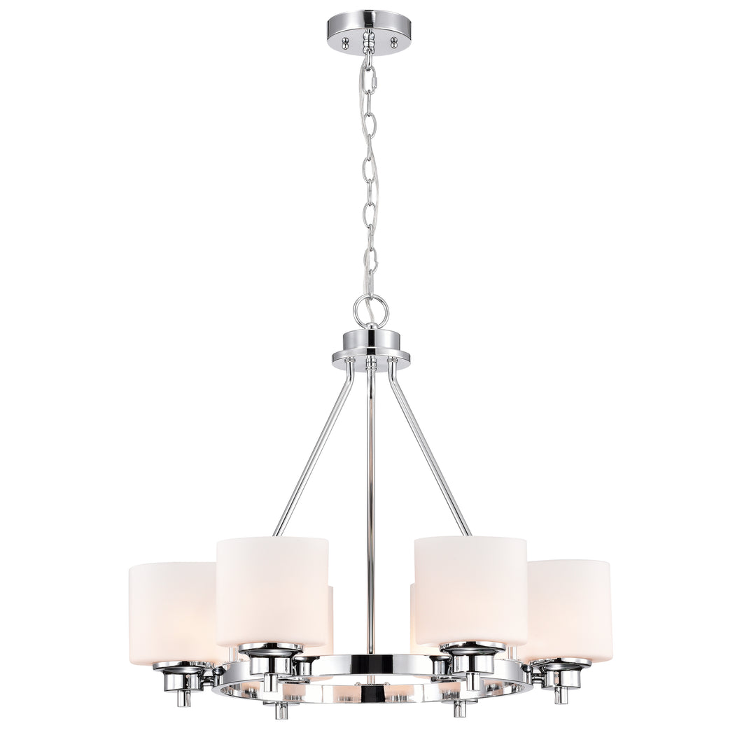 RADIANCE goods Contemporary-style 6 Light Chandelier 24