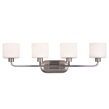 Load image into Gallery viewer, RADIANCE goods 4 Light Brushed Nickel Finish Bath Vanity Fixture 34&quot; Wide
