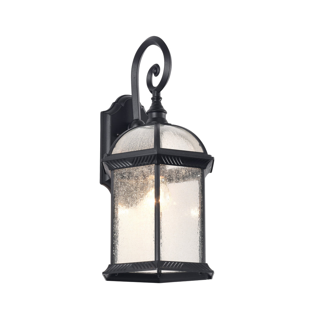 RADIANCE goods 1 Light Black Outdoor Wall Sconce 19