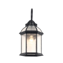 Load image into Gallery viewer, RADIANCE goods 1 Light Black Outdoor Wall Sconce 19&quot; Tall
