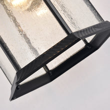 Load image into Gallery viewer, RADIANCE goods 1 Light Black Outdoor Wall Sconce 19&quot; Tall
