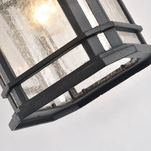 Load image into Gallery viewer, RADIANCE goods 1 Light Black Outdoor Wall Sconce 13&quot; Tall
