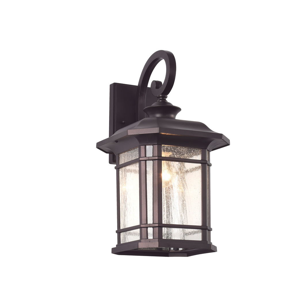 RADIANCE goods 1 Light Rubbed Bronze Outdoor Wall Sconce 17