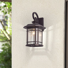 Load image into Gallery viewer, RADIANCE goods 1 Light Rubbed Bronze Outdoor Wall Sconce 17&quot; Tall
