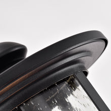 Load image into Gallery viewer, RADIANCE goods 1 Light Textured Black Outdoor Wall Sconce 12&quot; Tall
