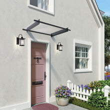Load image into Gallery viewer, RADIANCE goods 1 Light Textured Black Outdoor Wall Sconce 12&quot; Tall
