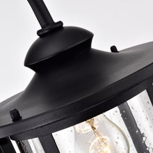 Load image into Gallery viewer, RADIANCE goods 1 Light Textured Black Outdoor Wall Sconce 16&quot; Tall
