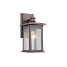 Load image into Gallery viewer, RADIANCE goods 1 Light Rubbed Bronze Outdoor Wall Sconce 12&quot; Tall
