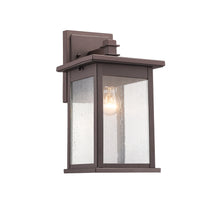 Load image into Gallery viewer, RADIANCE goods 1 Light Rubbed Bronze Outdoor Wall Sconce 14&quot; Tall
