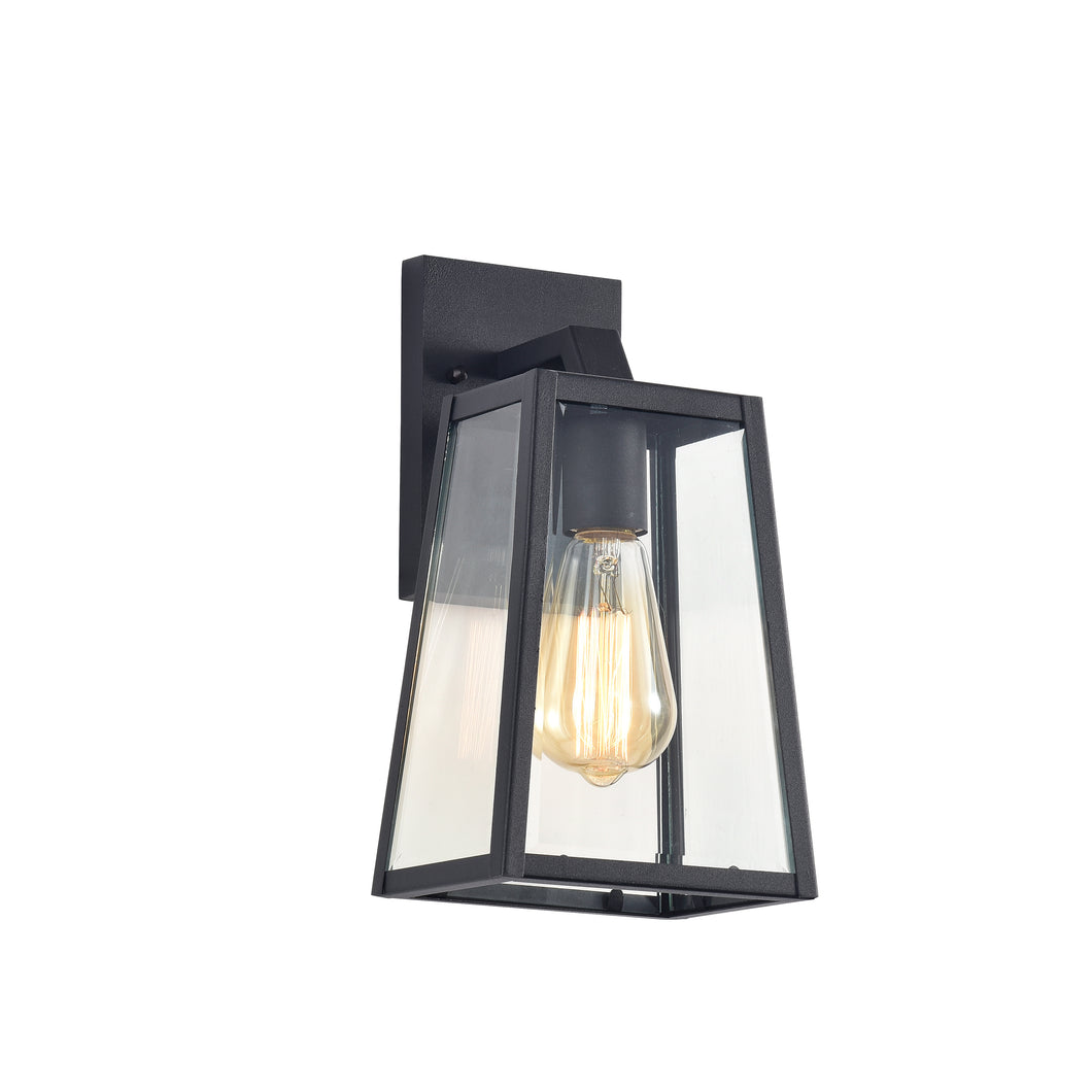 RADIANCE goods 1 Light Black Outdoor Wall Sconce 11