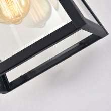 Load image into Gallery viewer, RADIANCE goods 1 Light Black Outdoor Wall Sconce 14&quot; Tall
