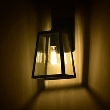 Load image into Gallery viewer, RADIANCE goods 1 Light Black Outdoor Wall Sconce 14&quot; Tall
