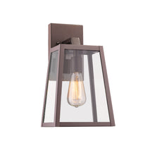 Load image into Gallery viewer, RADIANCE goods 1 Light Rubbed Bronze Outdoor Wall Sconce 14&quot; Tall
