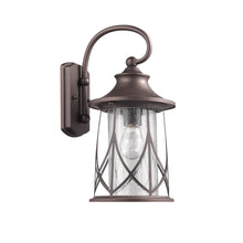 Load image into Gallery viewer, RADIANCE goods 1 Light Rubbed Bronze Outdoor Wall Sconce 15&quot; Tall
