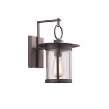 Load image into Gallery viewer, RADIANCE goods 1 Light Rubbed Bronze Outdoor Wall Sconce 12&quot; Tall
