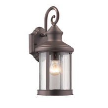 Load image into Gallery viewer, RADIANCE goods 1 Light Rubbed Bronze Outdoor Wall Sconce 16&quot; Tall
