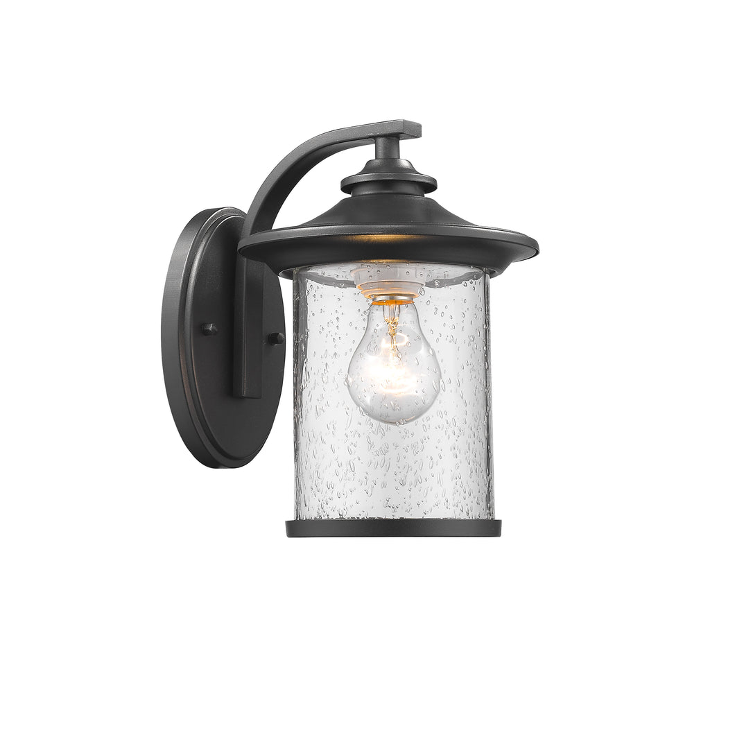 RADIANCE goods 1 Light Black Outdoor Wall Sconce 11