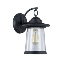 Load image into Gallery viewer, RADIANCE goods 1 Light Black Outdoor Wall Sconce 13&quot; Tall
