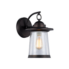 Load image into Gallery viewer, RADIANCE goods 1 Light Rubbed Bronze Outdoor Wall Sconce 13&quot; Tall
