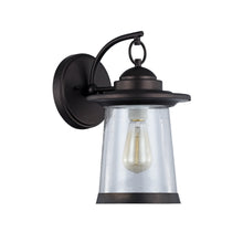 Load image into Gallery viewer, RADIANCE goods 1 Light Rubbed Bronze Outdoor Wall Sconce 13&quot; Tall
