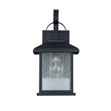 Load image into Gallery viewer, RADIANCE goods 1 Light Black Outdoor Wall Sconce 13&quot; Tall
