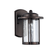 Load image into Gallery viewer, RADIANCE goods 1 Light Rubbed Bronze Outdoor Wall Sconce 11&quot; Tall
