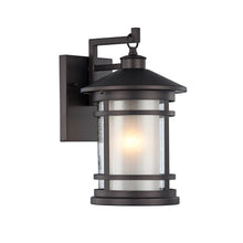 Load image into Gallery viewer, RADIANCE goods 1 Light Rubbed Bronze Outdoor Wall Sconce 14&quot; Tall

