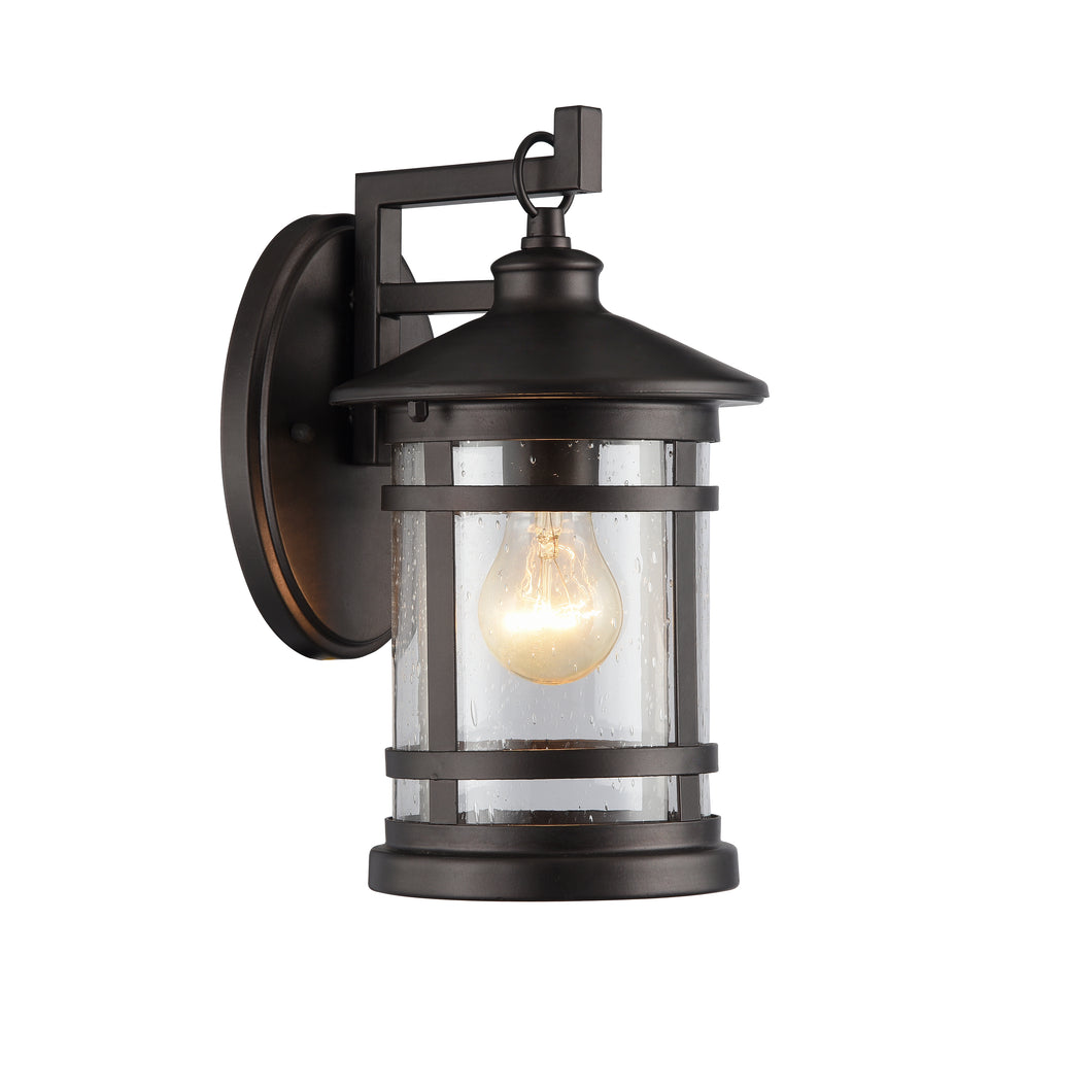 RADIANCE goods 1 Light Rubbed Bronze Outdoor Wall Sconce 11